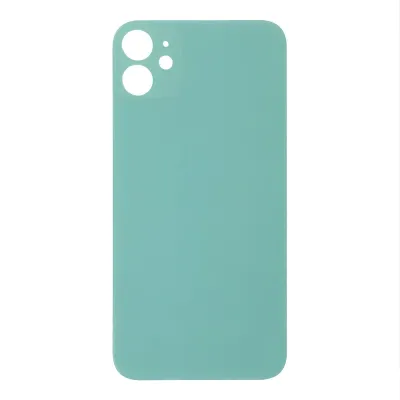 Скло корпусу iPhone 11 Green ( Big Hole )