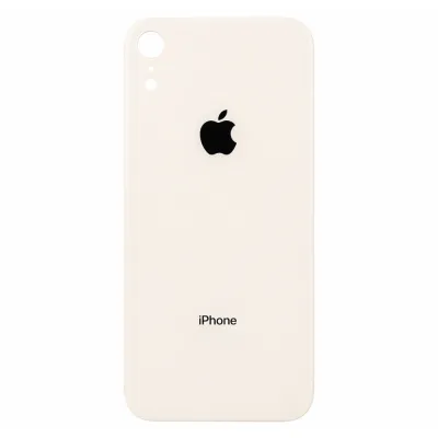 Скло корпусу iPhone Xr White ( Big Hole )
