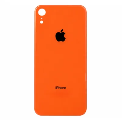 Скло корпусу iPhone Xr Coral ( Big Hole )