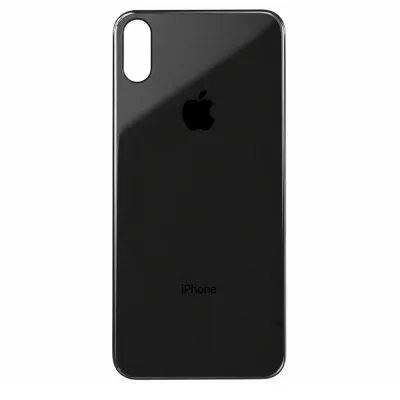 Скло корпусу iPhone Xs Gray ( Big Hole )