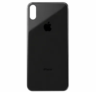 Скло корпусу iPhone X Space Gray ( Big Hole )