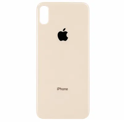 Скло корпусу iPhone X Silver ( Big Hole )