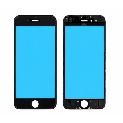 Скло екрану з рамкою + OCA Adhesive iPhone 6 Black