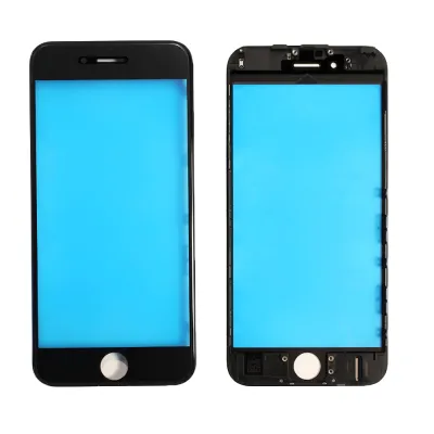 Скло екрану з рамкою + OCA Adhesive iPhone 6s Black