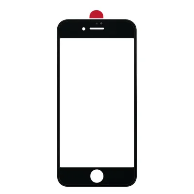 Скло екрану з рамкою + OCA Adhesive iPhone 8 / SE2 Black