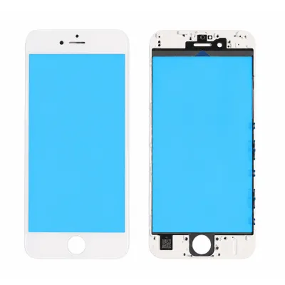 Скло екрану з рамкою + OCA Adhesive iPhone 6s White