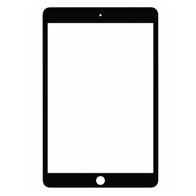 Скло + ОСА iPad mini 4 2015 A1538, A1550 Black