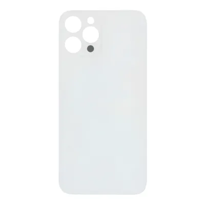 Housing Glass iPhone 12 Pro Silver (Big Hole)