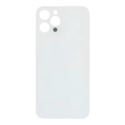 Скло корпусу iPhone 12 Pro Silver ( Big Hole )