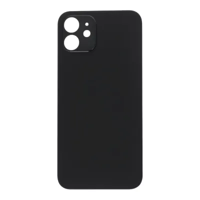 Скло корпусу iPhone 12 Mini Black ( Big Hole )