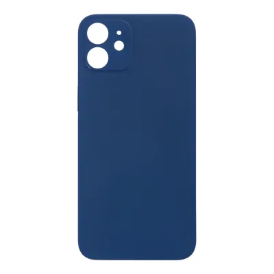 Скло корпусу iPhone 12 Mini Blue ( Big Hole )