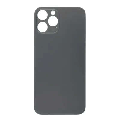 Скло корпусу iPhone 12 Pro Max Graphite ( Big Hole )