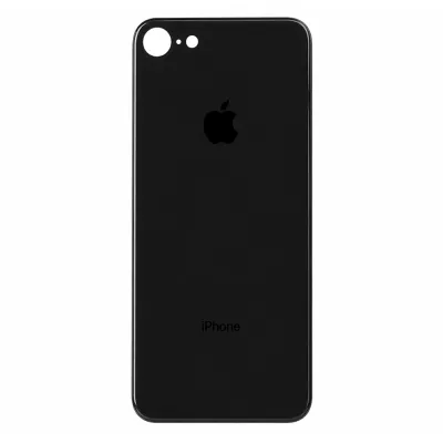 Скло корпусу iPhone SE 2 black ( Big Hole )