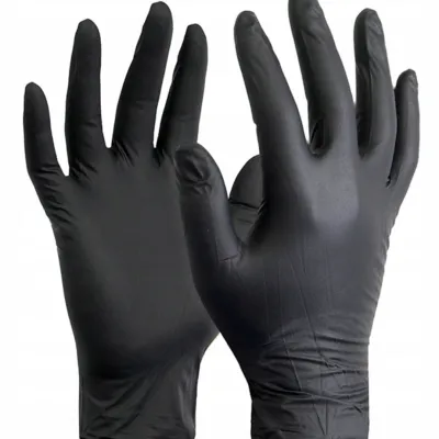 Nitrile Gloves Black 100pcs/pack
