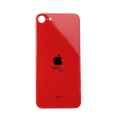 Скло корпусу iPhone SE 2 Red ( Big Hole )