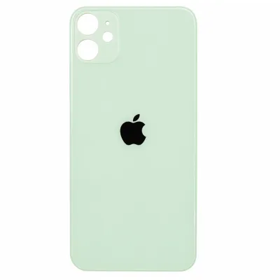 Housing Glass iPhone 11 Green (Normal Hole + Ring)