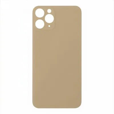 Housing Glass iPhone 11 Pro Gold (Normal Hole + Ring)
