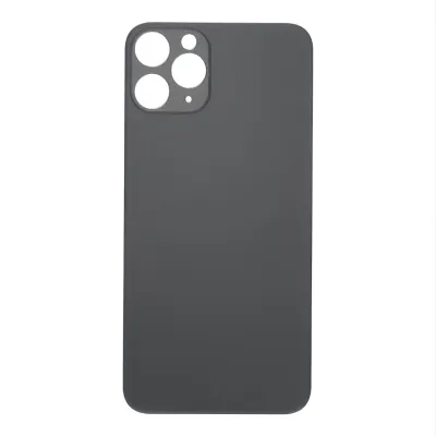 Housing Glass iPhone 11 Pro Space Gray (Normal Hole + Ring)