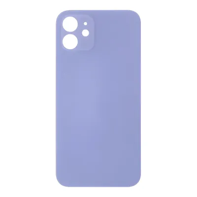 Housing Glass iPhone 12 Mini Purple (Normal Hole + Ring)