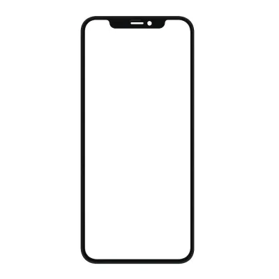Скло екрану з рамкою + OCA Adhesive iPhone 11