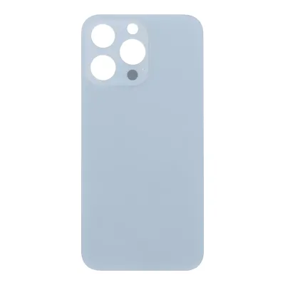 Скло корпусу iPhone 13 Pro Max Sierra Blue ( Normal Hole + кільце )