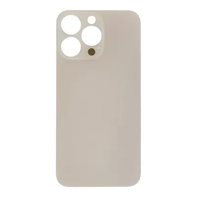 Скло корпусу iPhone 13 Pro Gold ( Normal Hole + кільце )