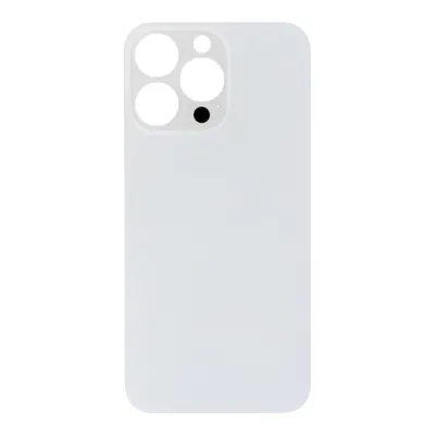 Скло корпусу iPhone 13 Pro Silver ( Normal Hole + кільце )