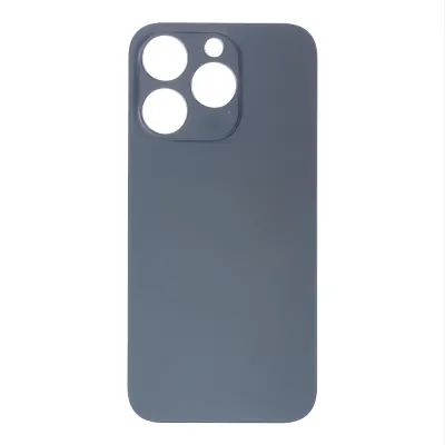 Скло корпусу iPhone 14 Pro Space Black ( Big Hole )