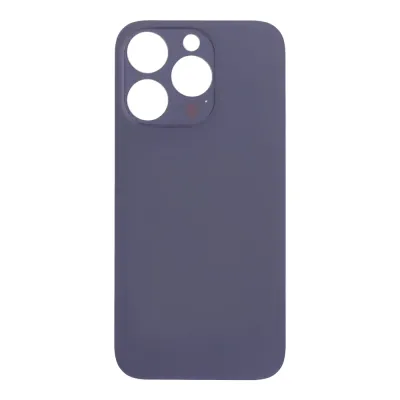 Скло корпусу iPhone 14 Pro Deep Purple ( Normal Hole + кільце )
