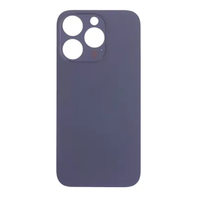 Скло корпусу iPhone 14 Pro Max Deep Purple ( Normal Hole + кільце )