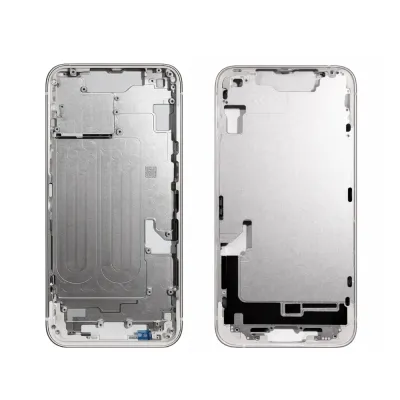 Housing (Frame) E-Sim Aluminum alloy iPhone 14 Starlight OEM
