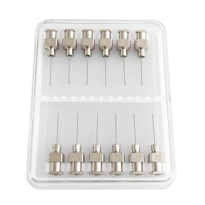 Голка для PUR клея металева 22G 1/2 QJS-490 12шт/уп