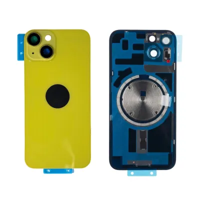 Заднє скло iPhone 14 Yellow OEM