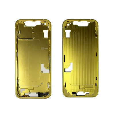 Корпус ( Рама ) E-Sim Aluminum alloy iPhone 14 Yellow OEM