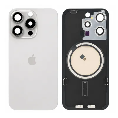 Заднє скло iPhone 15 Pro Natural OEM