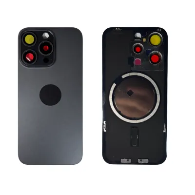 Заднє скло iPhone 15 Pro Max Black OEM