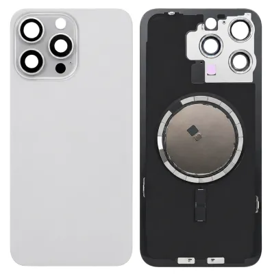 Заднє скло iPhone 15 Pro Max Natural OEM