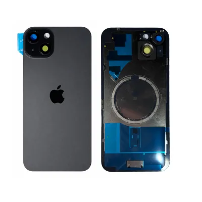 Заднє скло iPhone 15 Plus Black OEM