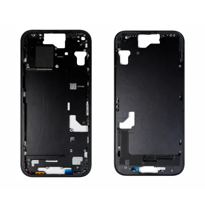 Корпус ( Рама ) E-Sim Aluminum alloy iPhone 15 Black OEM