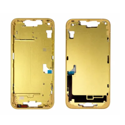 Корпус ( Рама ) Global Aluminum alloy iPhone 14 Plus Yellow OEM