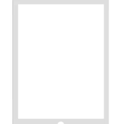 Скло + OCA iPad Air 2 2014 A1566, A1567 White