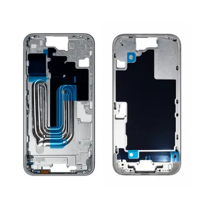 Корпус ( Рама ) E-Sim Aluminum alloy iPhone 16 Plus White OEM