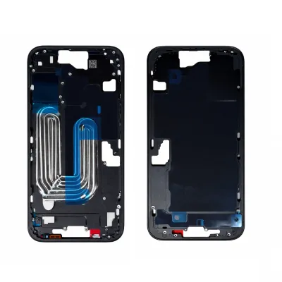 Housing (Frame) Global Aluminum alloy iPhone 16 Black OEM