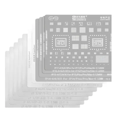 Трафарети CPU AMAOE (8-16PM) набір 8шт