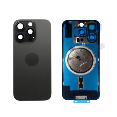 Заднє скло iPhone 16 Pro Black OEM