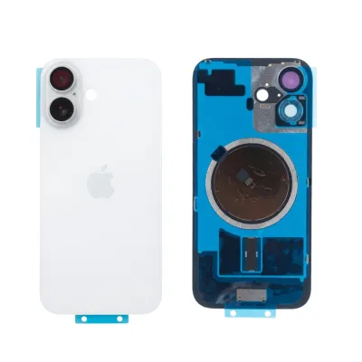 Заднє скло iPhone 16 White OEM