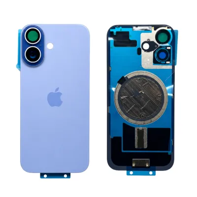 Заднє скло iPhone 17 Mist Blue OEM