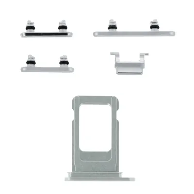Комплект Кнопок iPhone 11 White
