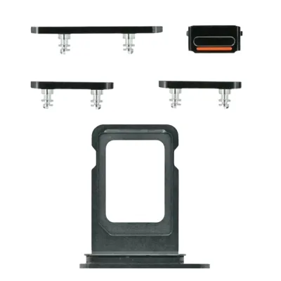 Комплект Кнопок iPhone 12 Pro / Pro Max Graphite