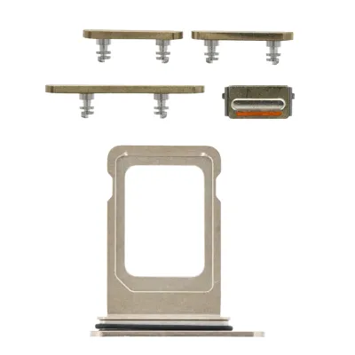 Button Kit iPhone 13 Pro / Pro Max Gold